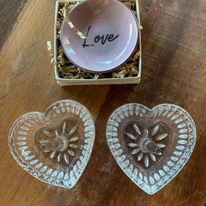 Ceramic jewelry dish/ring holders